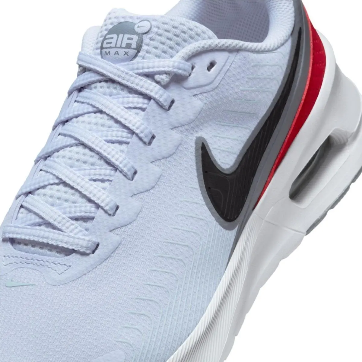 Nike shoes - AIR MAX NUAXIS - AIR MAX NUAXIS - FD4329 - FOOTBALL GREY/BLACK/RED/WHITE 2