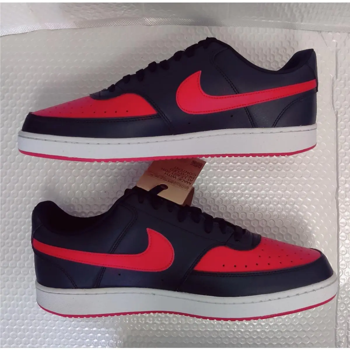 Nike shoes - Nike Court Vision - Court Vision - FJ0685-010 - Black Red White 9