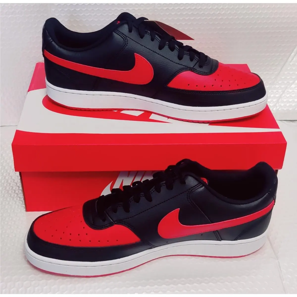 Nike shoes - Nike Court Vision - Court Vision - FJ0685-010 - Black Red White 0