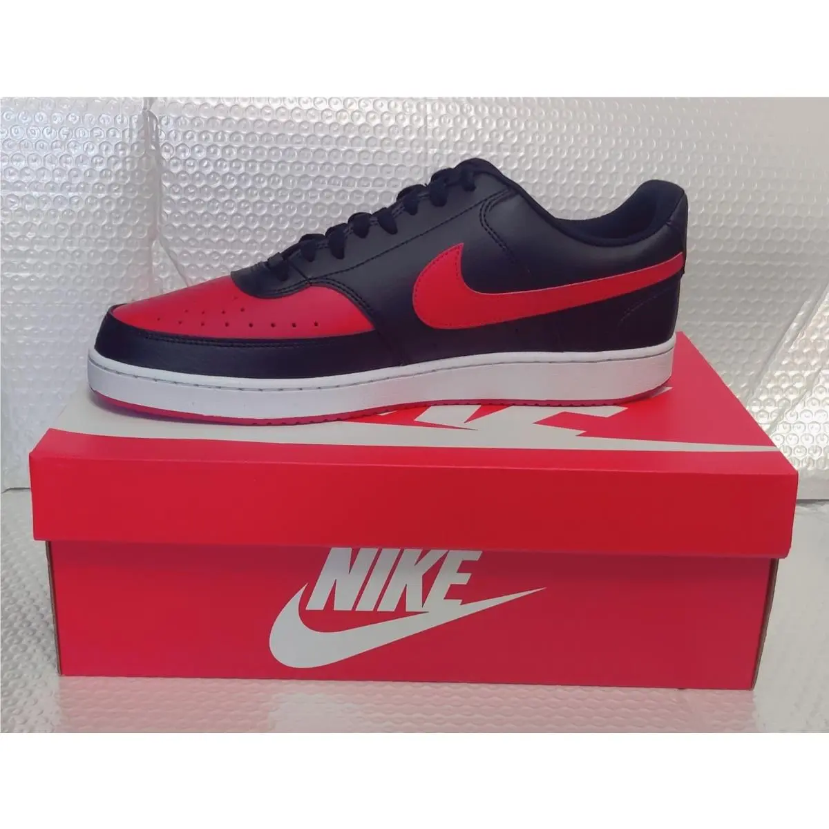 Nike shoes - Nike Court Vision - Court Vision - FJ0685-010 - Black Red White 2