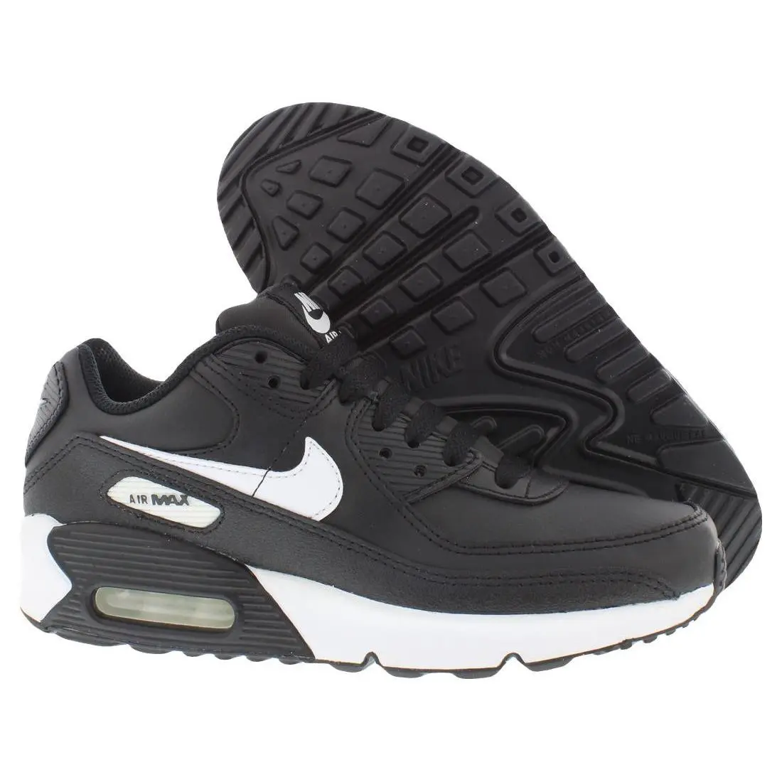 Nike Air Max 90 Leather GS Boys Shoes