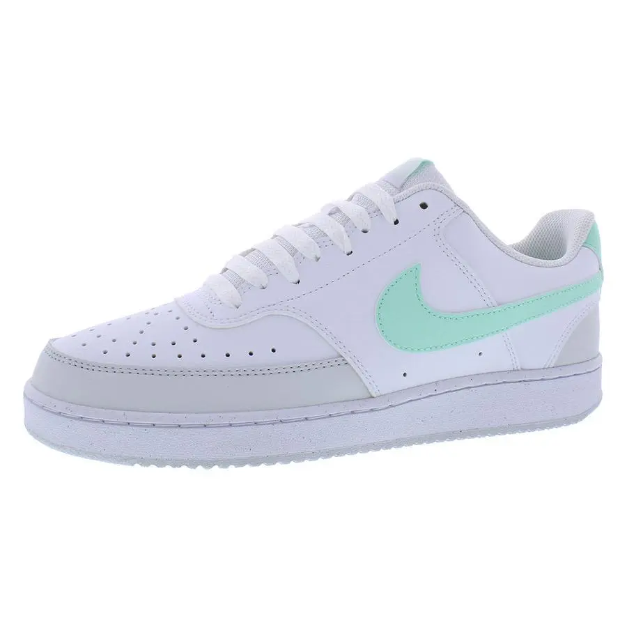 Nike Court Vision Low Next Nature Leather Mens Shoes - White/White, Main: White
