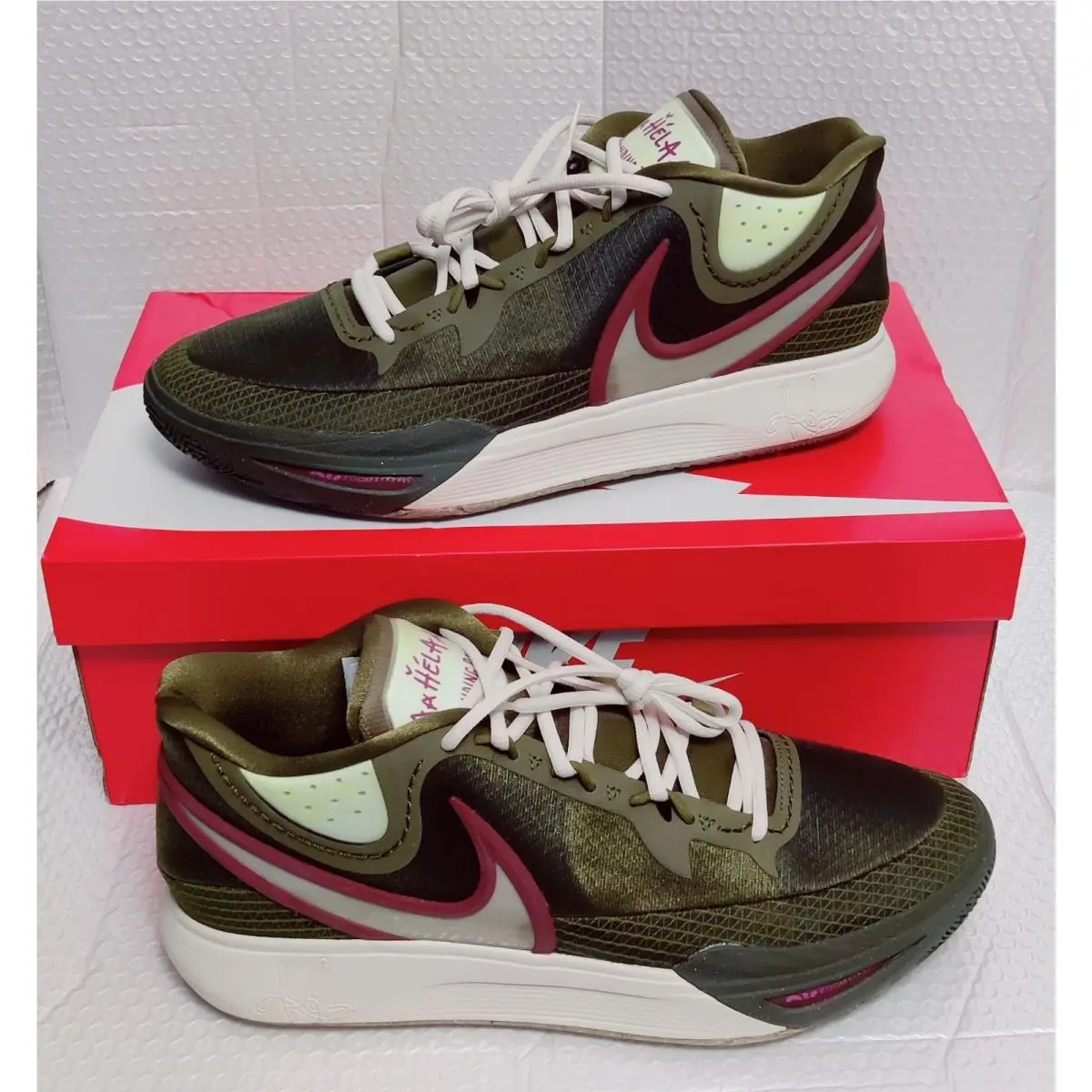 Nike shoes - Nike Kyrie 8 N7 - Kyrie - DX5945-300 - Olive Flak/ LT Orewood Brown 15