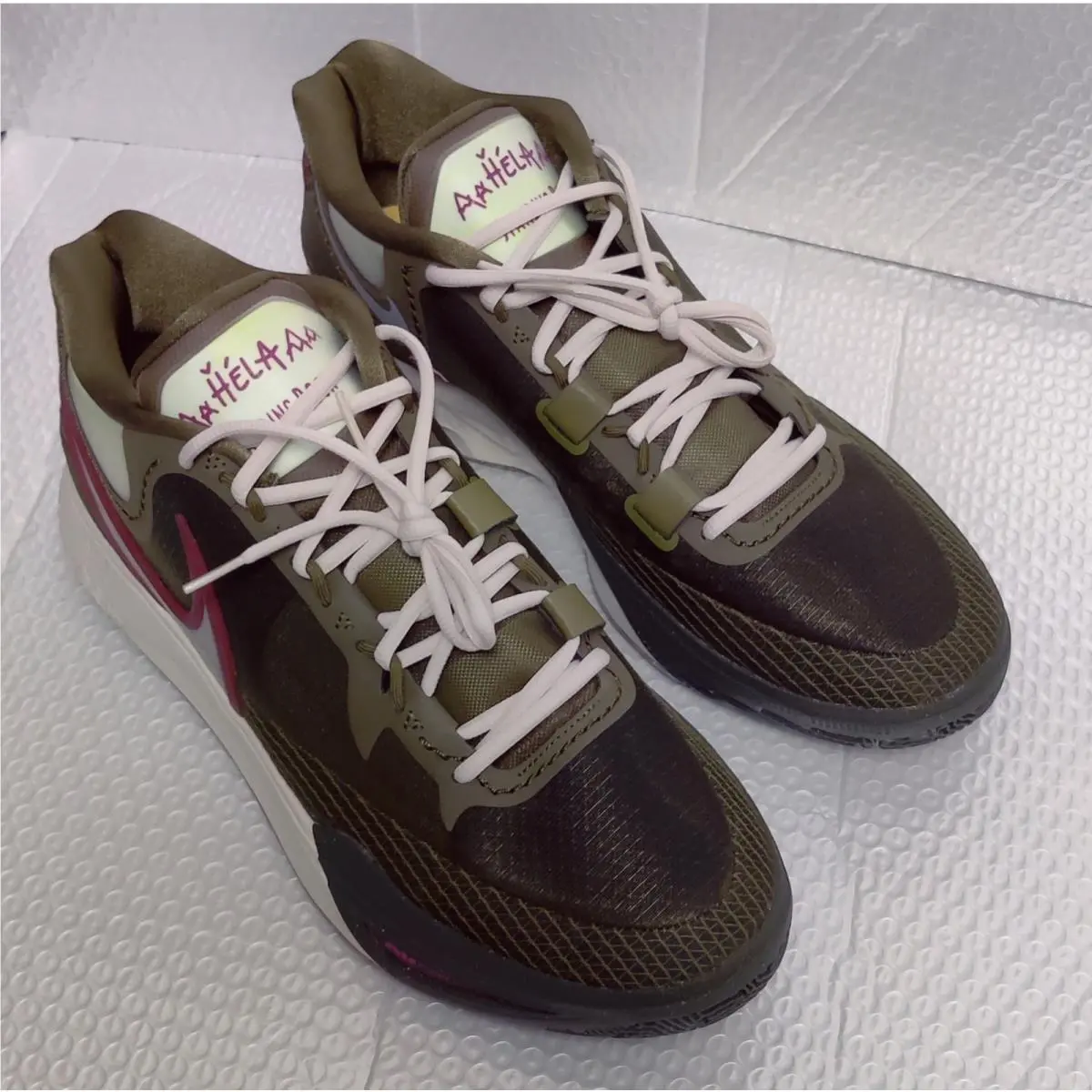 Nike shoes - Nike Kyrie 8 N7 - Kyrie - DX5945-300 - Olive Flak/ LT Orewood Brown 3