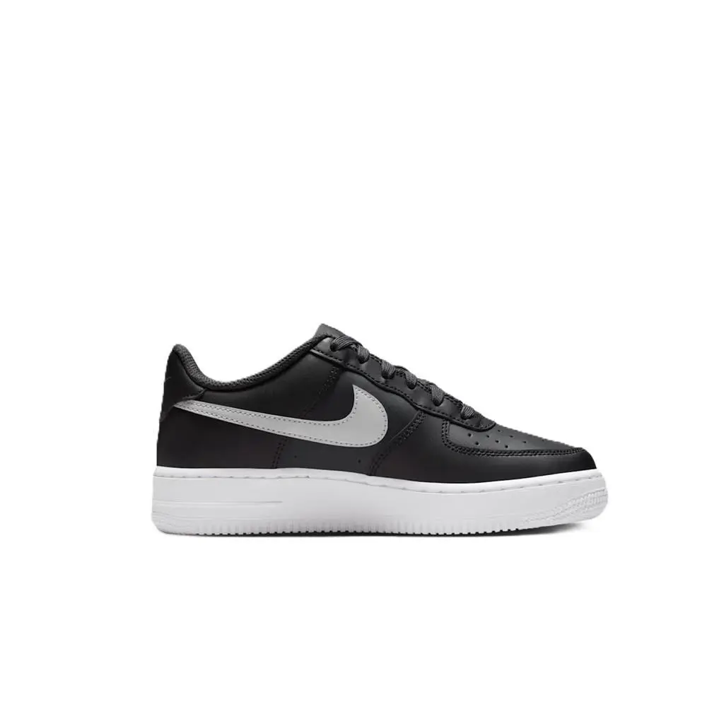 Big Kid`s Nike Air Force 1 Jes DK Smoke Grey/vast Grey-black IR0595 002