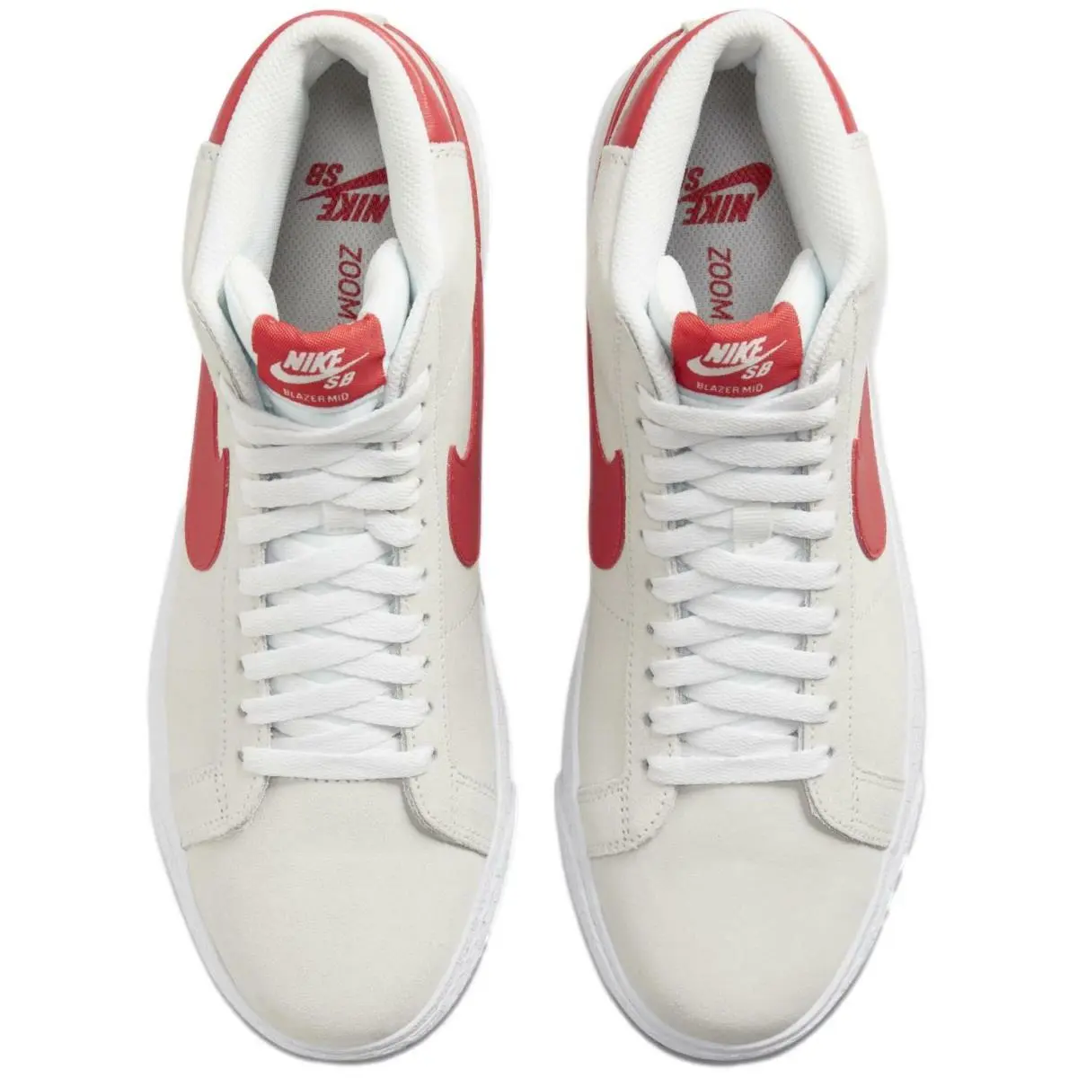 Nike shoes - Nike SB Zoom Blazer Mid - 864349-108 - Summit White/Lobster 9