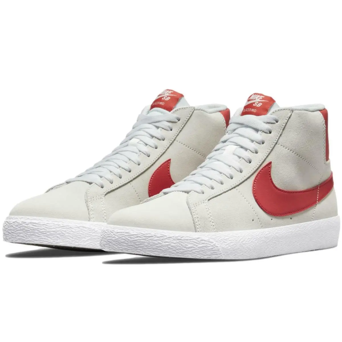 Nike shoes - Nike SB Zoom Blazer Mid - 864349-108 - Summit White/Lobster 5