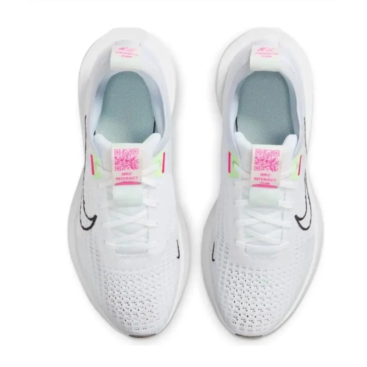 Nike shoes - Nike Interact Run - Interact Run - FD2292-102 - WHITE/BLACK FOOTBALL GREY 8