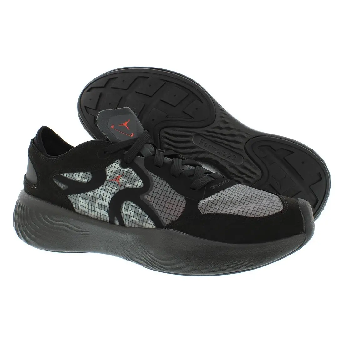 Nike shoes - Black/Chile Red/Anthracite, Main: Black 4