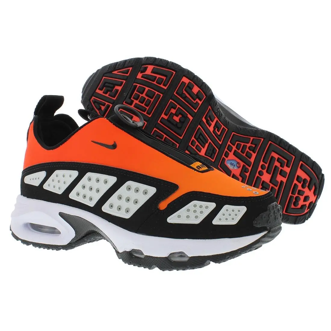 Nike shoes - Bright Crimson/Black, Main: Orange 3
