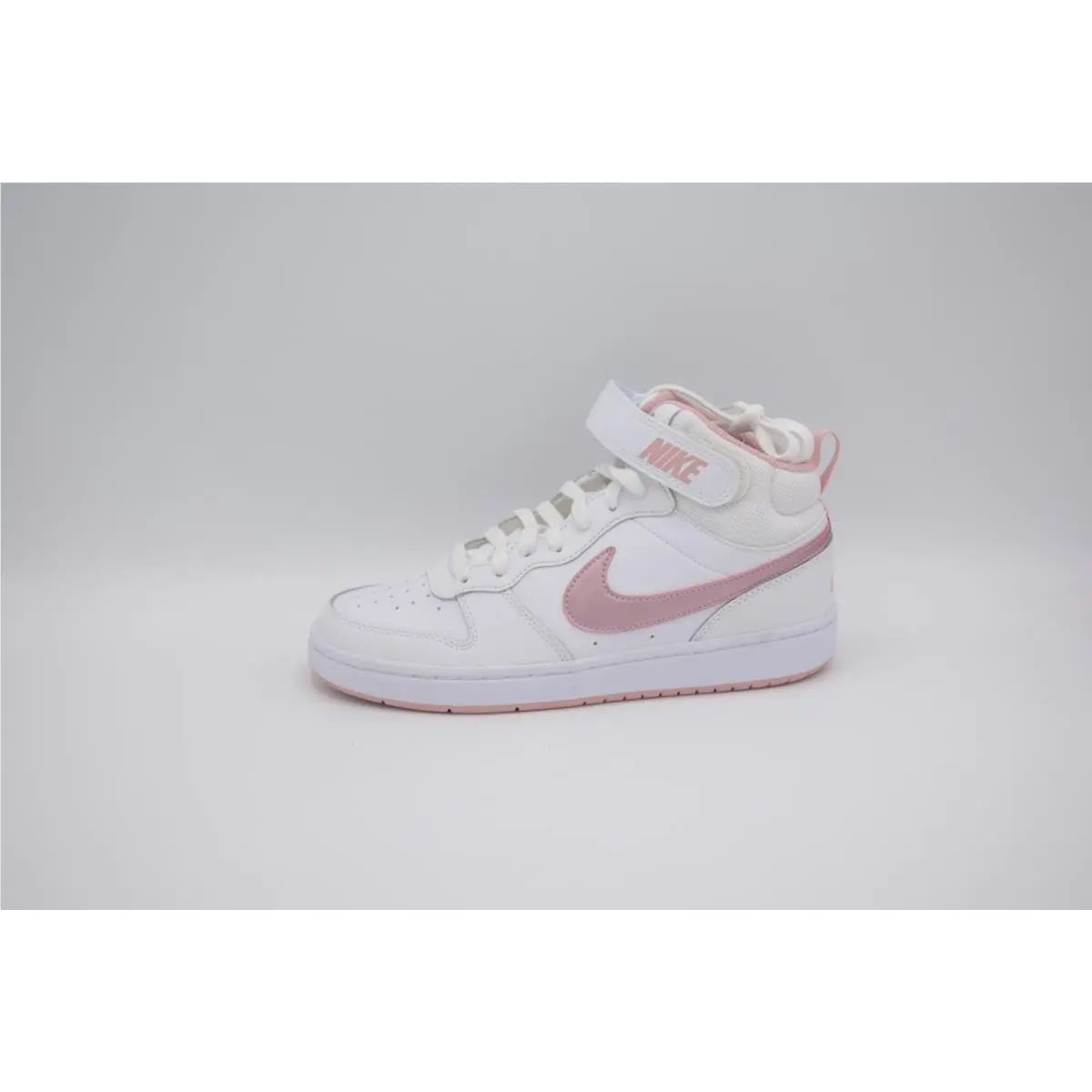 Nike shoes - Court Borough Mid 2 GS White Pink Glaze - 4.5Y - CD7782 - White 1