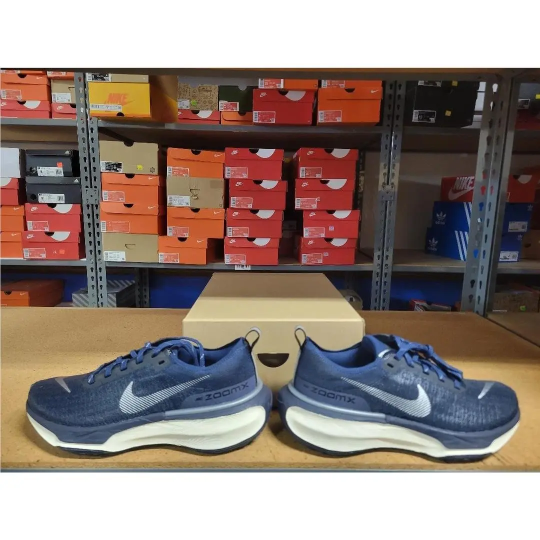 Nike shoes - Nike Zoomx Invincible Run FK 3 - DR2615 400 - College Navy Mettaallic Silver 1
