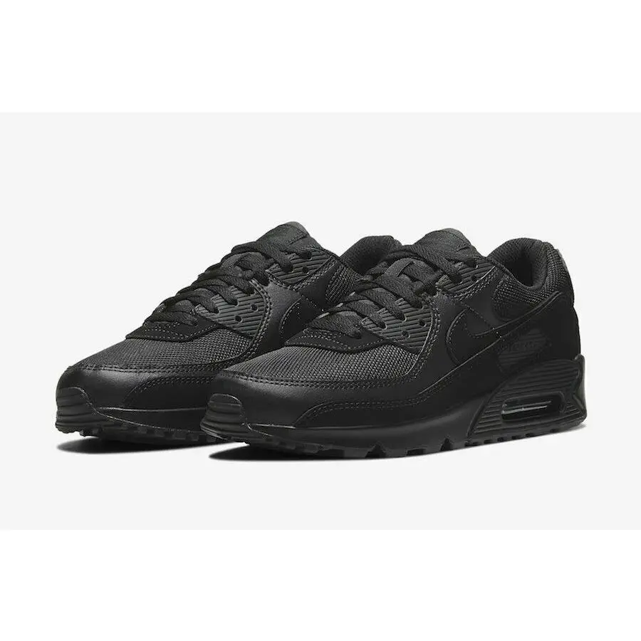 Nike shoes - Nike Air Max 90 - Air Max - CN8490-003 - Black/Black-Black-White 4