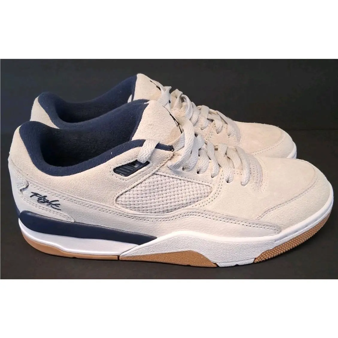 Nike shoes - Jordan Flight Court - Flight Court - HF3255-004 - Neutral Grey/Midnight Navy 2