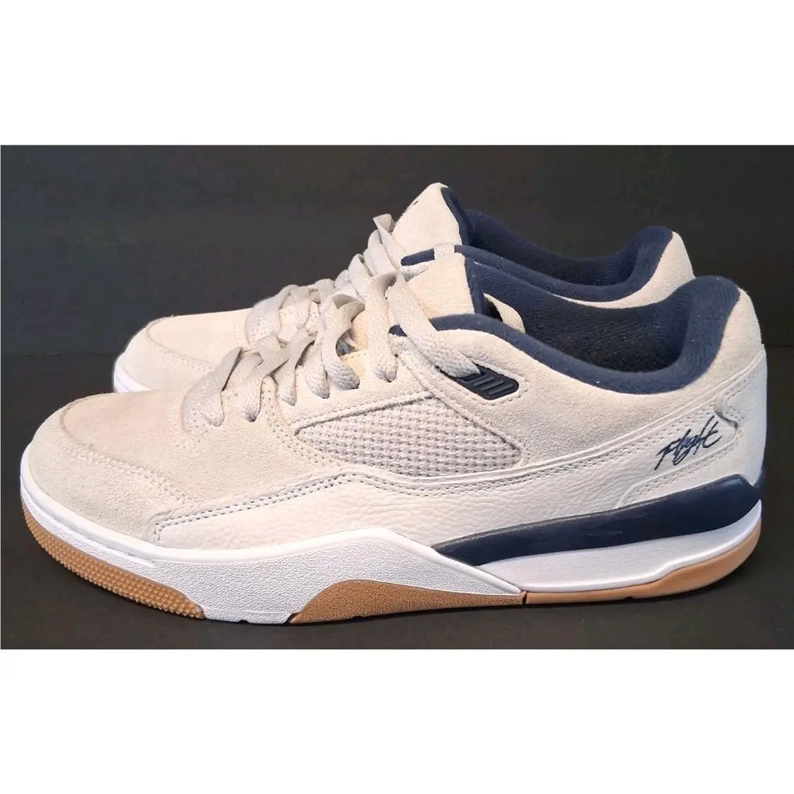 Nike shoes - Jordan Flight Court - Flight Court - HF3255-004 - Neutral Grey/Midnight Navy 9
