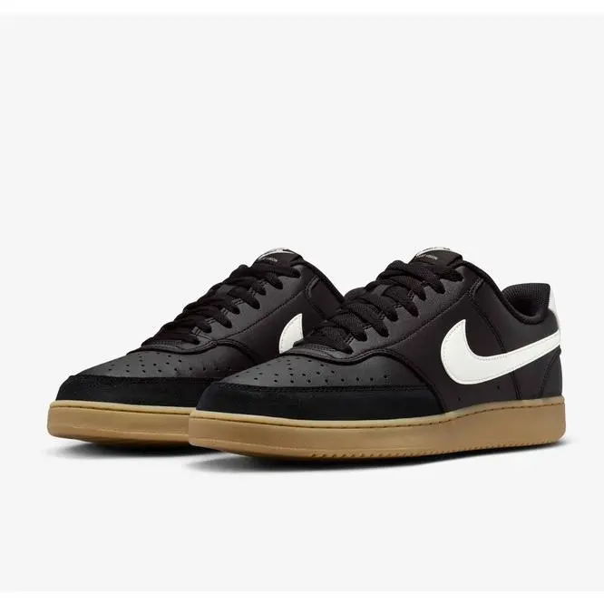 Nike shoes - COURT VISION LO - COURT VISION - IB2998 - BLACK/WHITE/GUM 6