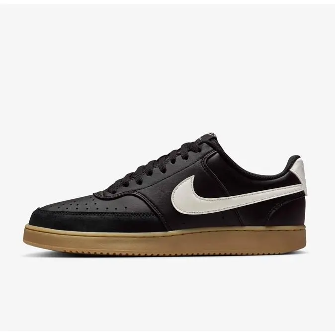Nike shoes - COURT VISION LO - COURT VISION - IB2998 - BLACK/WHITE/GUM 7