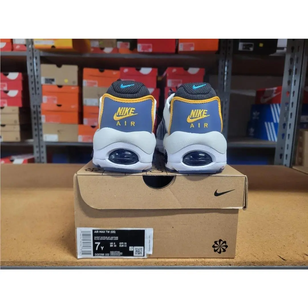 Nike shoes - Nike Air Max TW (GS) - Summit White Blue Lighting 9