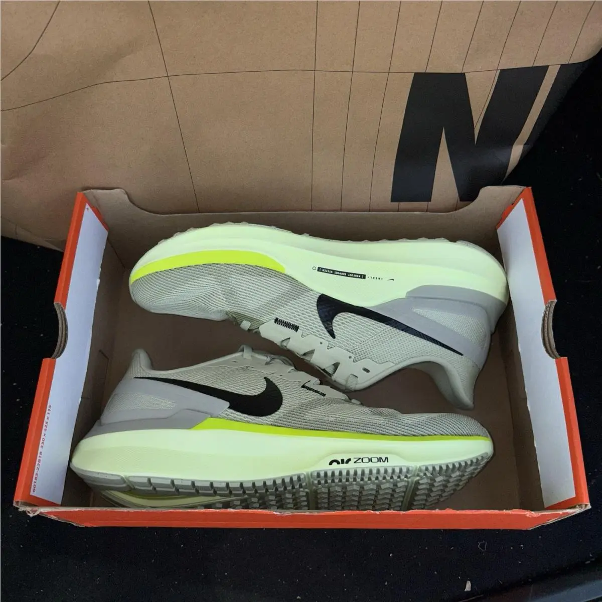 Nike shoes - Nike Air Zoom Structure - Air Zoom Structure - DJ7883-302 - Green 5