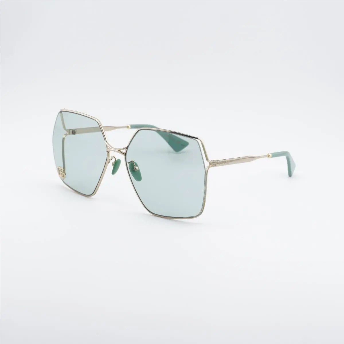 Gucci GG0817S 003 Gold/green 65-17-140 Sunglasses
