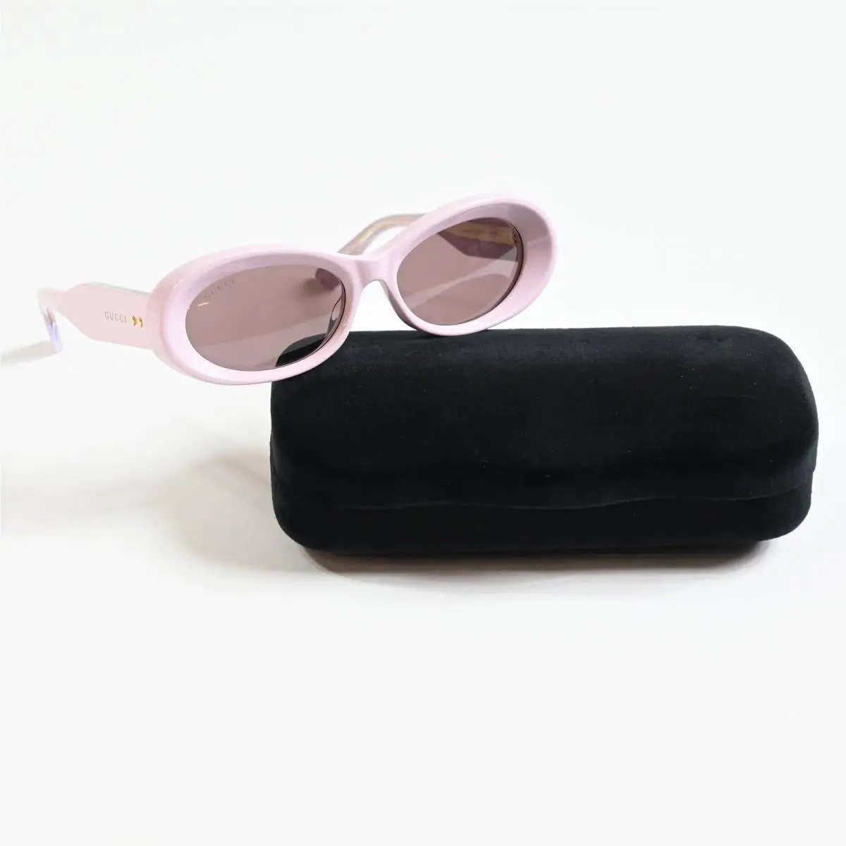 Gucci GG1527S 003 Womens Sunglasses Pink 54mm Designer Eyewear