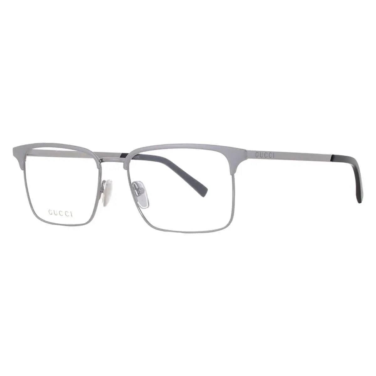 Demo Rectangular Men`s Eyeglasses GG2136O 005 58 GG2136O 005 58 by Gucci