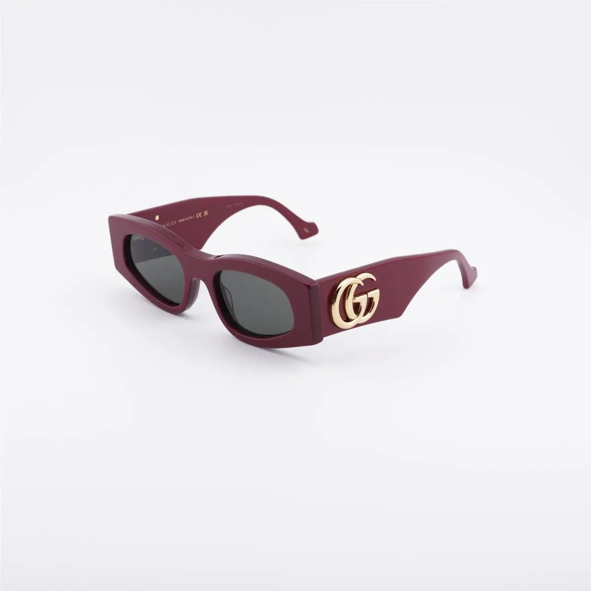 GG1754S 005 Burgundy/grey 52-20-145 Sunglasses by Gucci