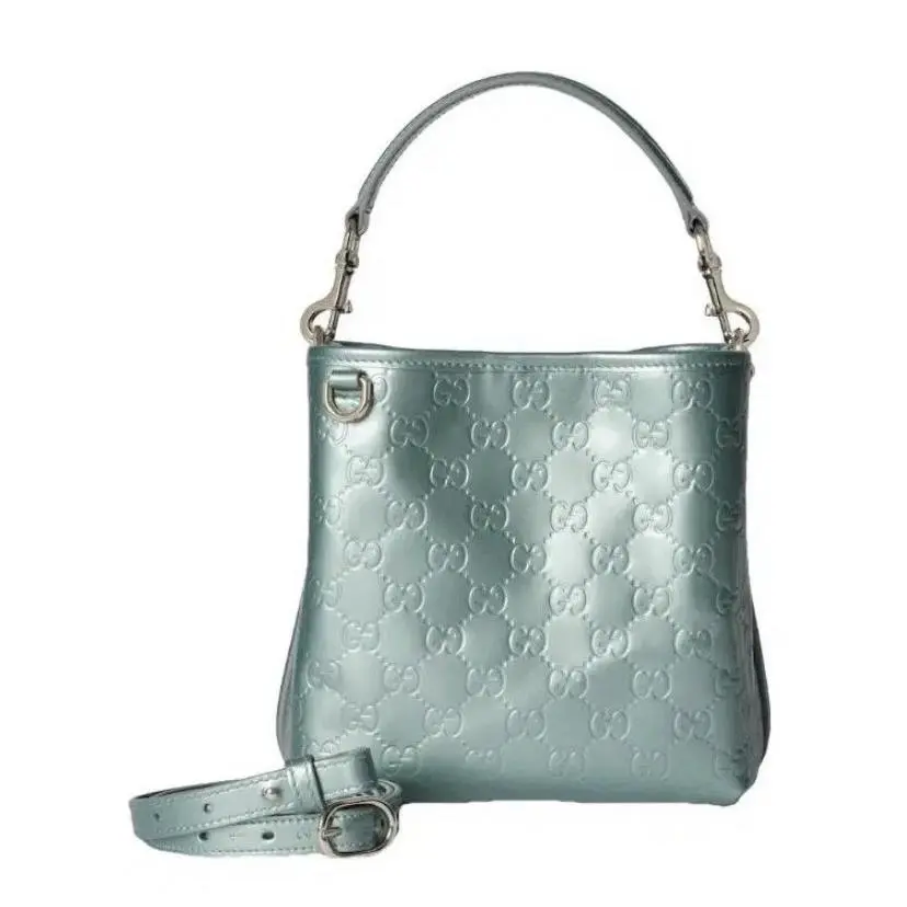 Ophidia Bucket Leather Crossbody Bag by Gucci