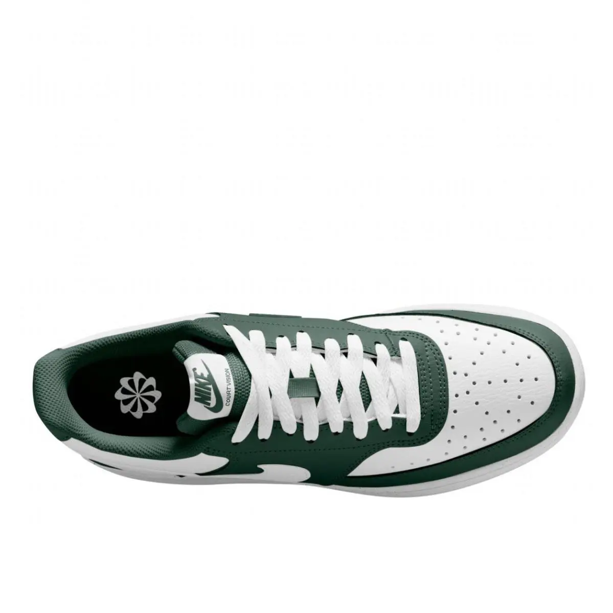 Nike shoes - Nike Court Vision - Court Vision - FD0781-100 - White/Green 2