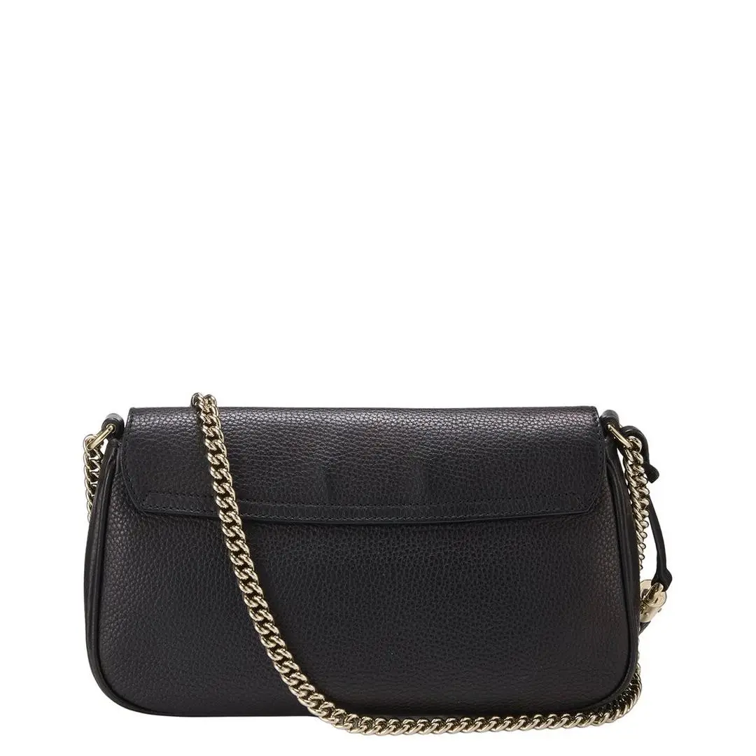 Gucci Black Leather Soho Crossbody Pre-loved Women`s