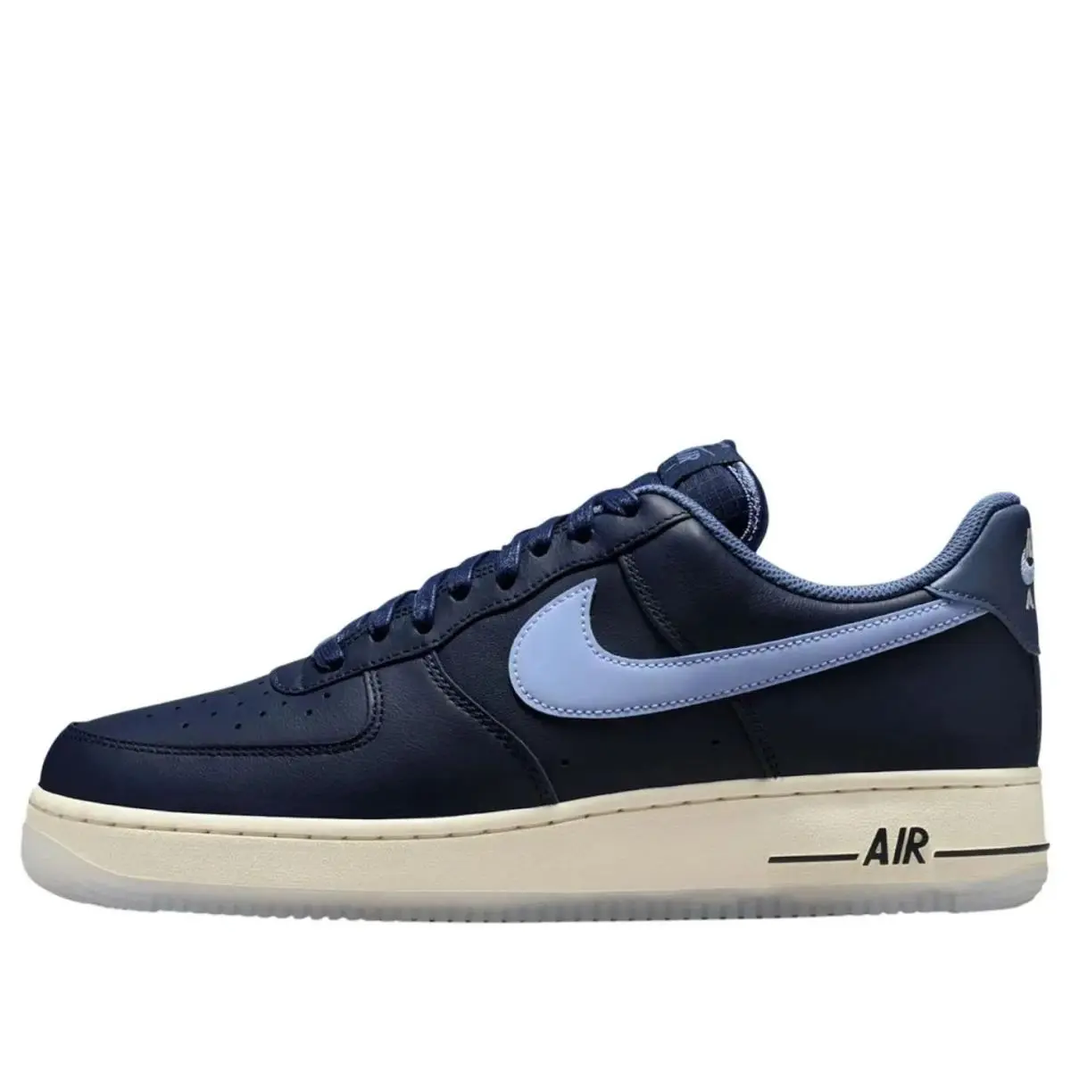 Nike Air Force 1 `07 Casual Shoes Obsidian Blue / Aluminum Sz 9 IM6600 451 - Blue