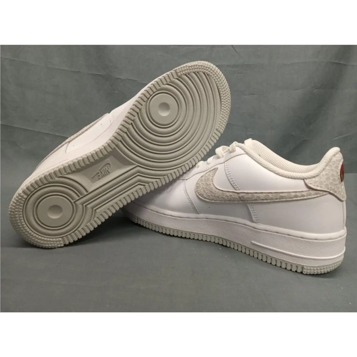 Nike shoes - Nike Air Force 1 BG (GS) - IV5523-100 - White Kumquat (UPC: 198963145439) 0