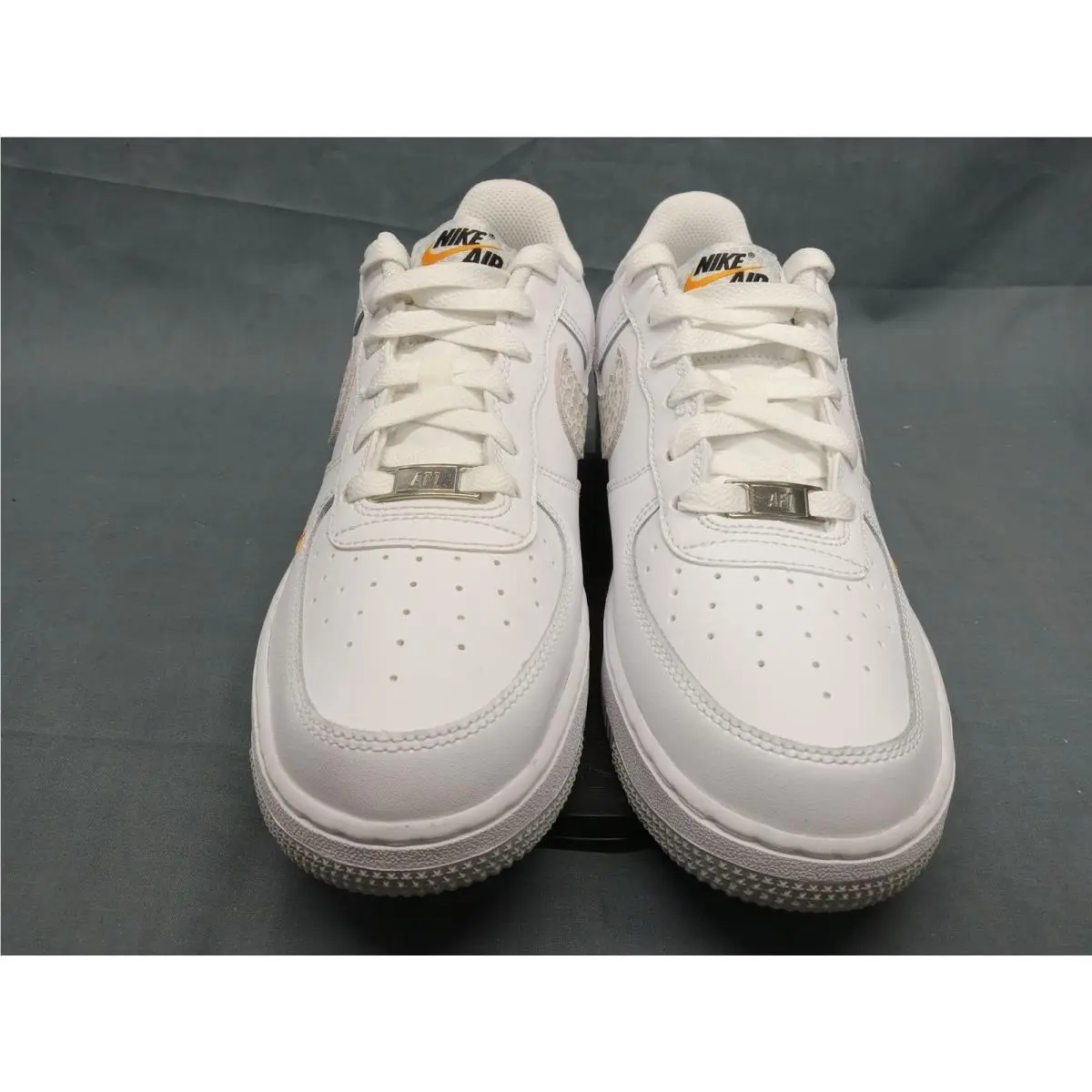 Nike shoes - Nike Air Force 1 BG (GS) - IV5523-100 - White Kumquat (UPC: 198963145439) 1