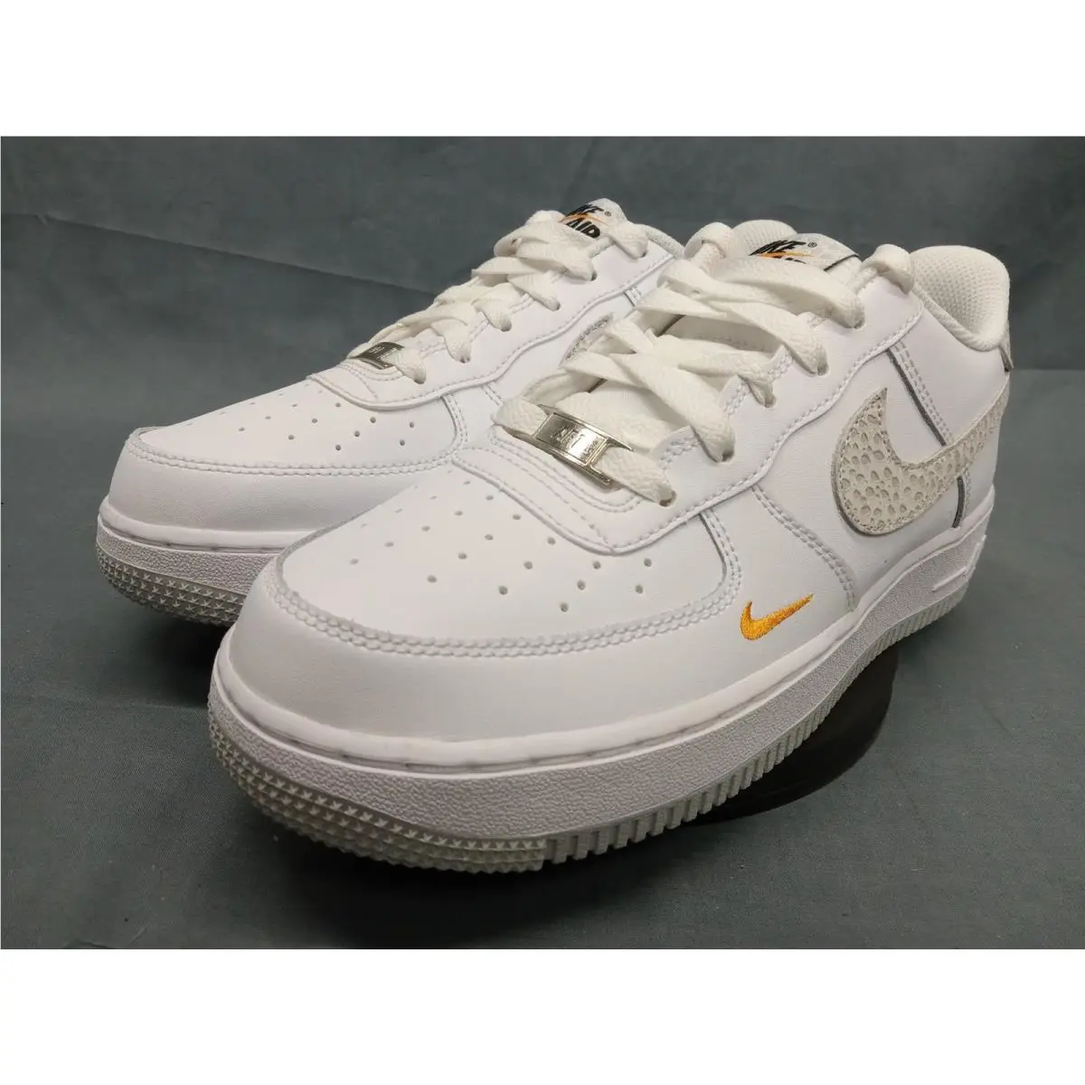 Nike shoes - Nike Air Force 1 BG (GS) - IV5523-100 - White Kumquat (UPC: 198963145439) 2