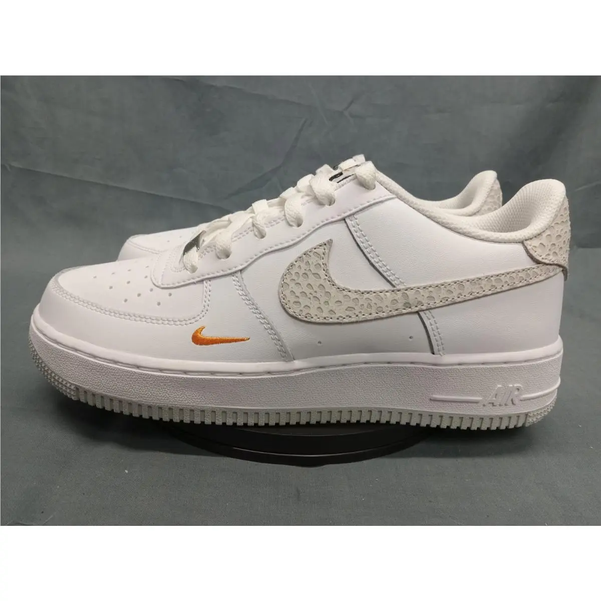 Nike shoes - Nike Air Force 1 BG (GS) - IV5523-100 - White Kumquat (UPC: 198963145439) 3