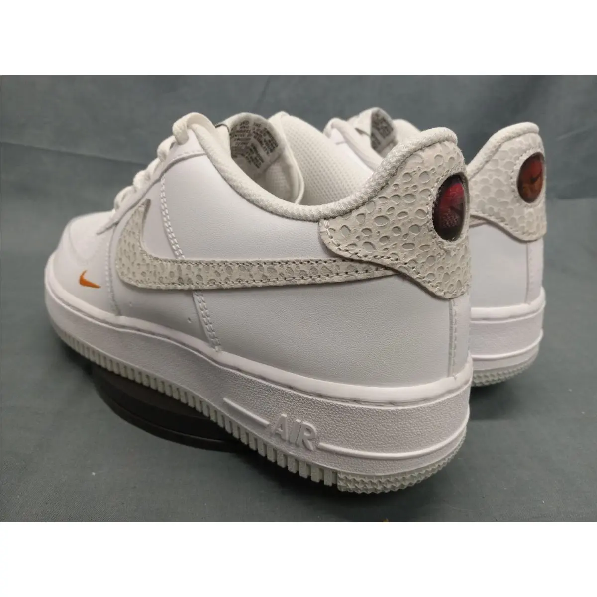 Nike shoes - Nike Air Force 1 BG (GS) - IV5523-100 - White Kumquat (UPC: 198963145439) 4