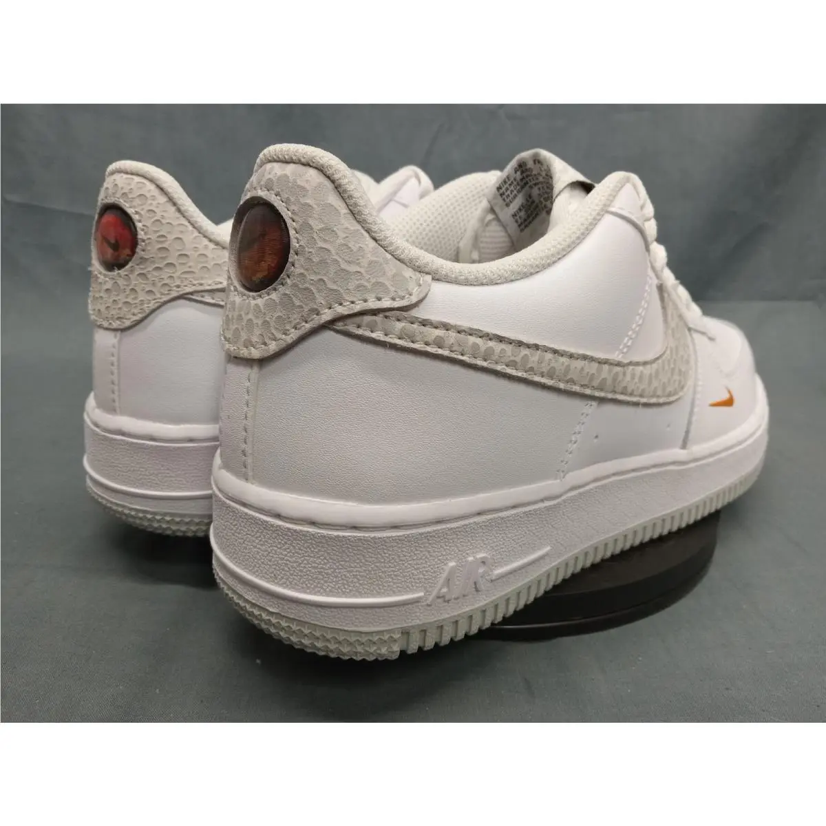 Nike shoes - Nike Air Force 1 BG (GS) - IV5523-100 - White Kumquat (UPC: 198963145439) 6