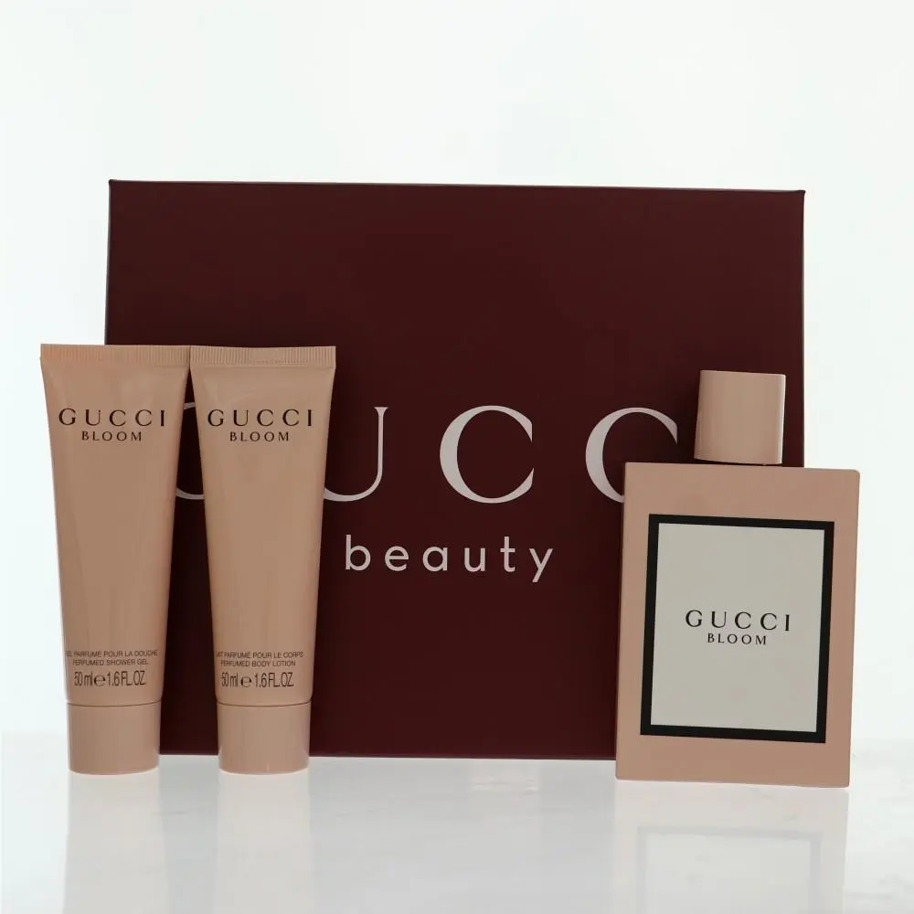 Bloom  Gift Set For Women 3 Piece Gift Set - 3.3 Oz Eau De Parfum by Gucci