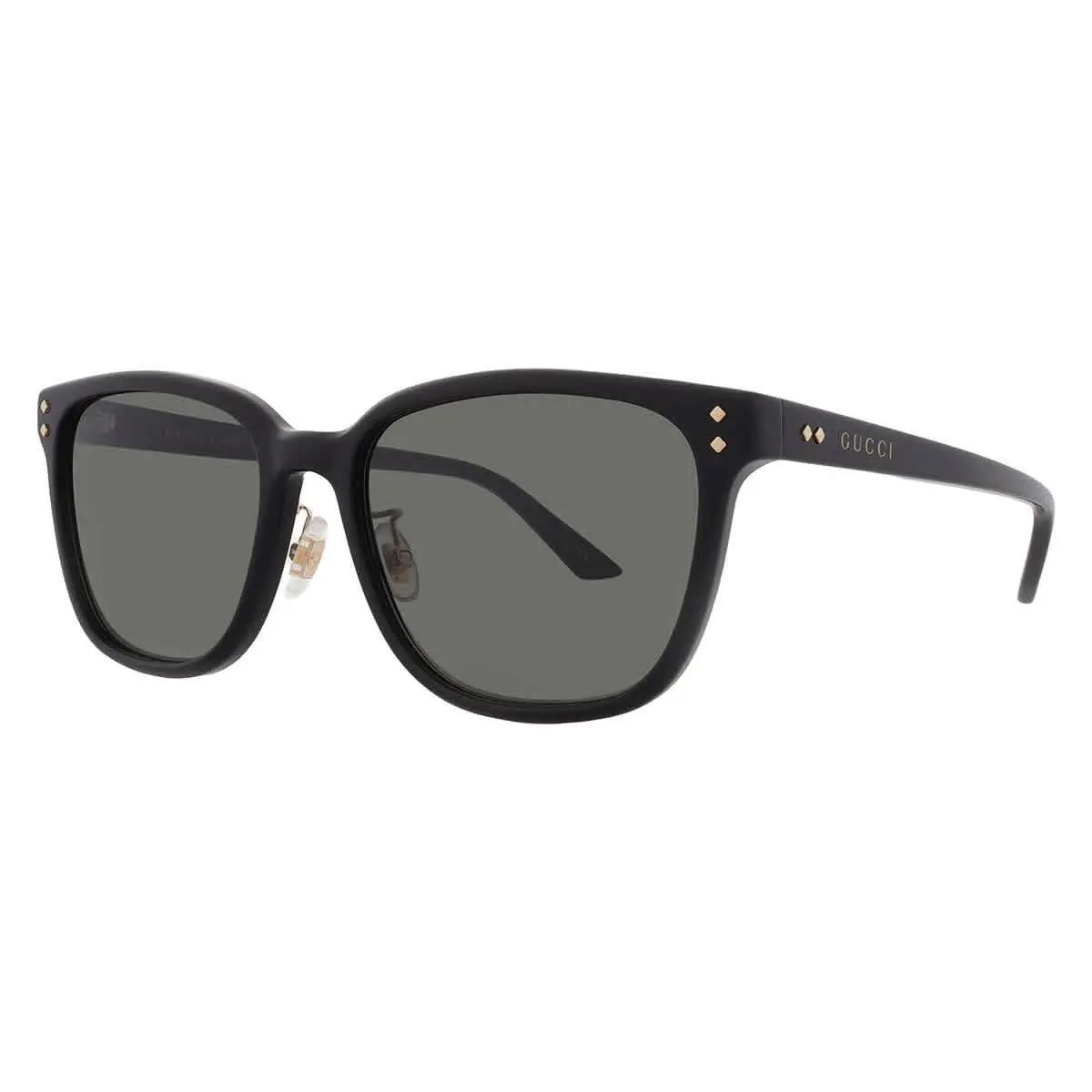 Grey Square Men`s Sunglasses GG1896SK 001 57 GG1896SK 001 57 by Gucci