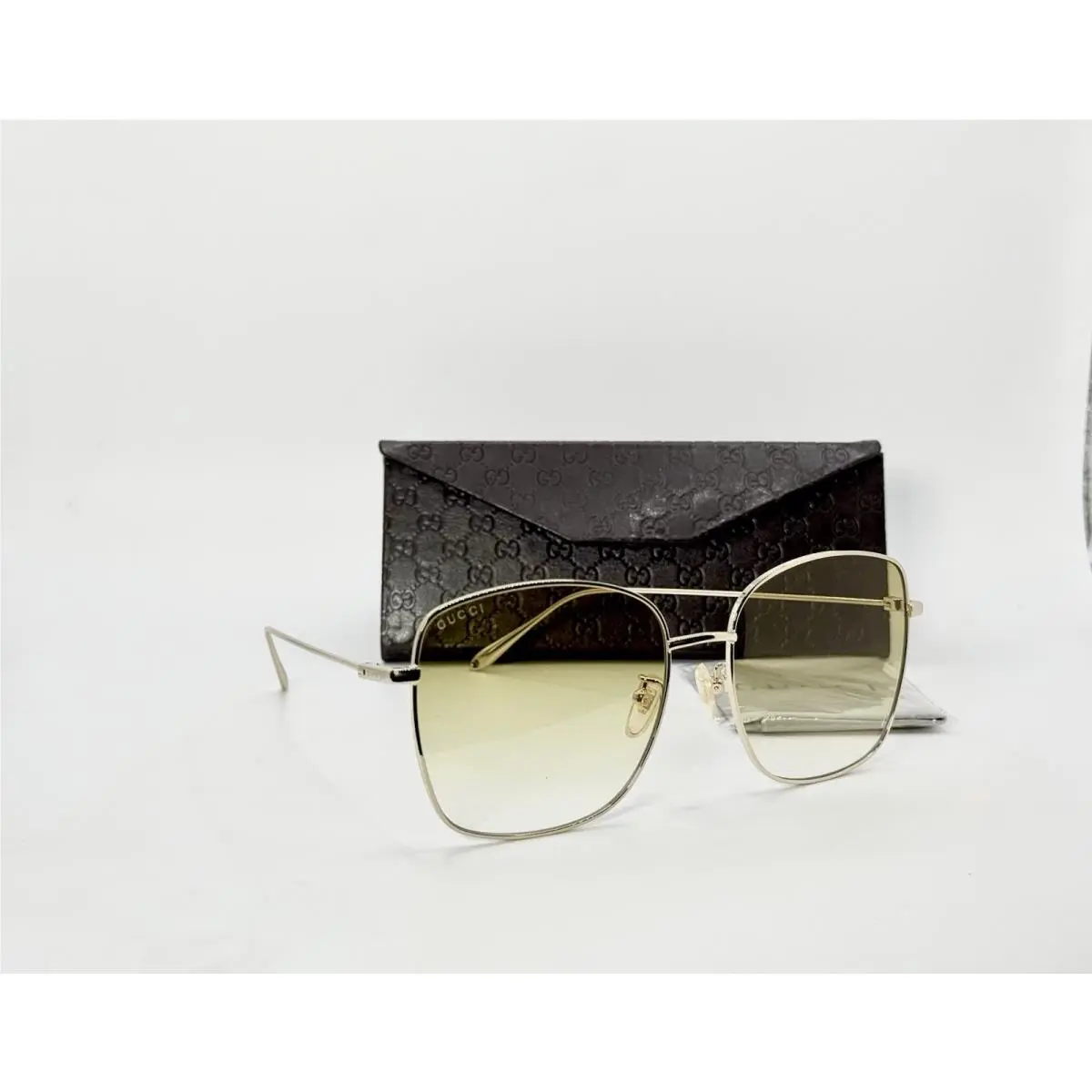 GG1030SK - 004 Shiny Gold Sunglasses by Gucci