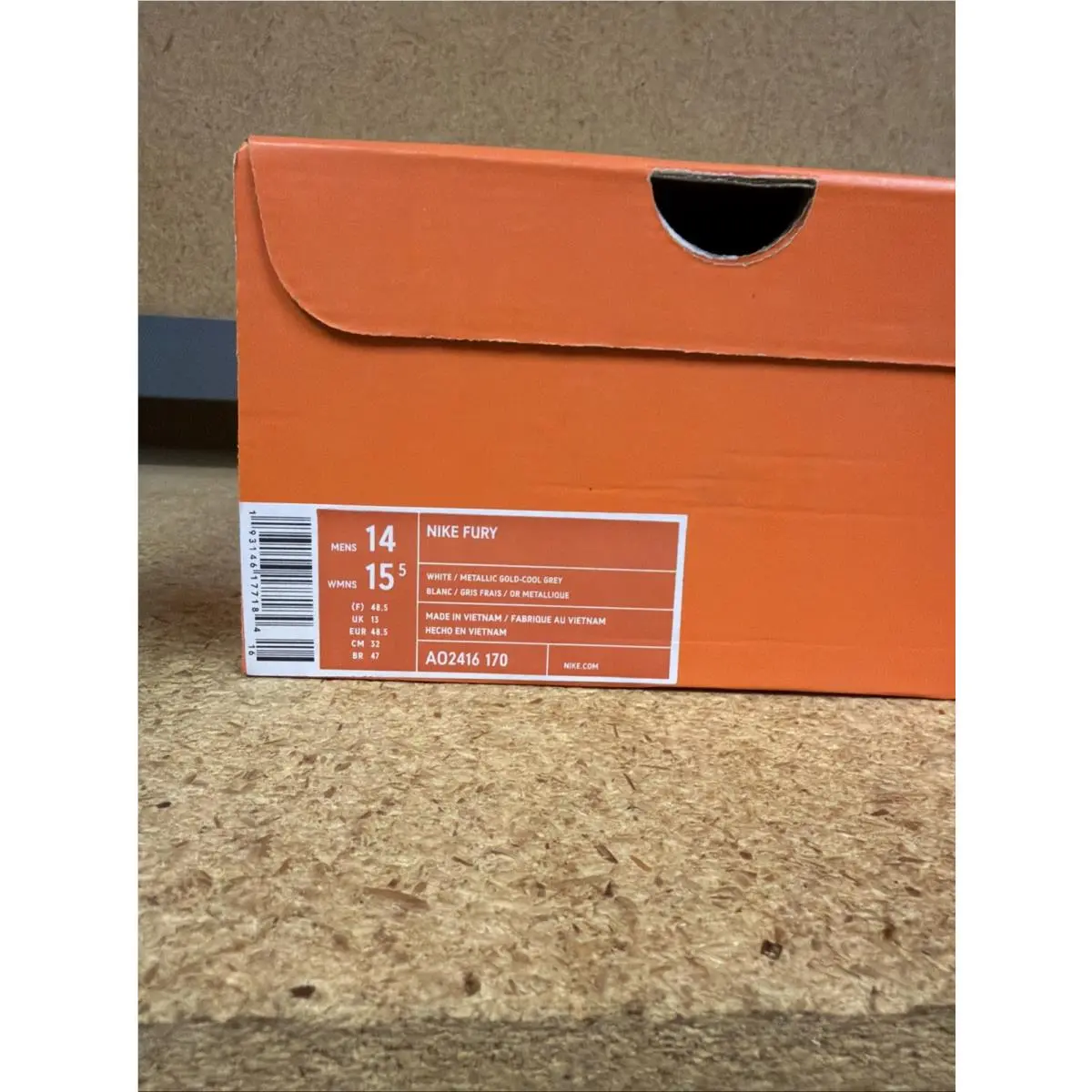 Nike shoes - Nike Fury - Fury - AO2416-170 - White 5