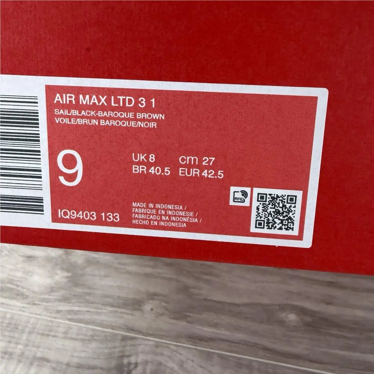 Nike shoes - Nike Air Max LTD - Air Max LTD - IQ9403-133 - Multicolor 9