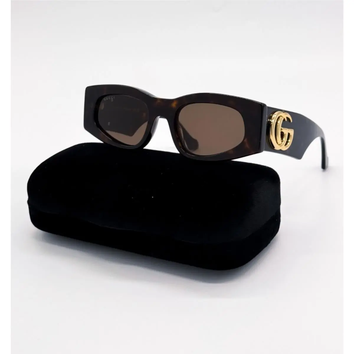 Gucci GG1754S 002 Women Havana Brown Sunglasses