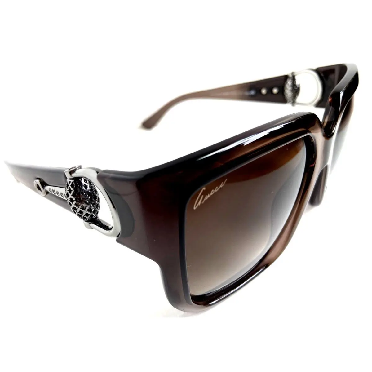 GG 3713/S X2OHA 56mm Oversized Brown Women`s Sunglasses Italy by Gucci