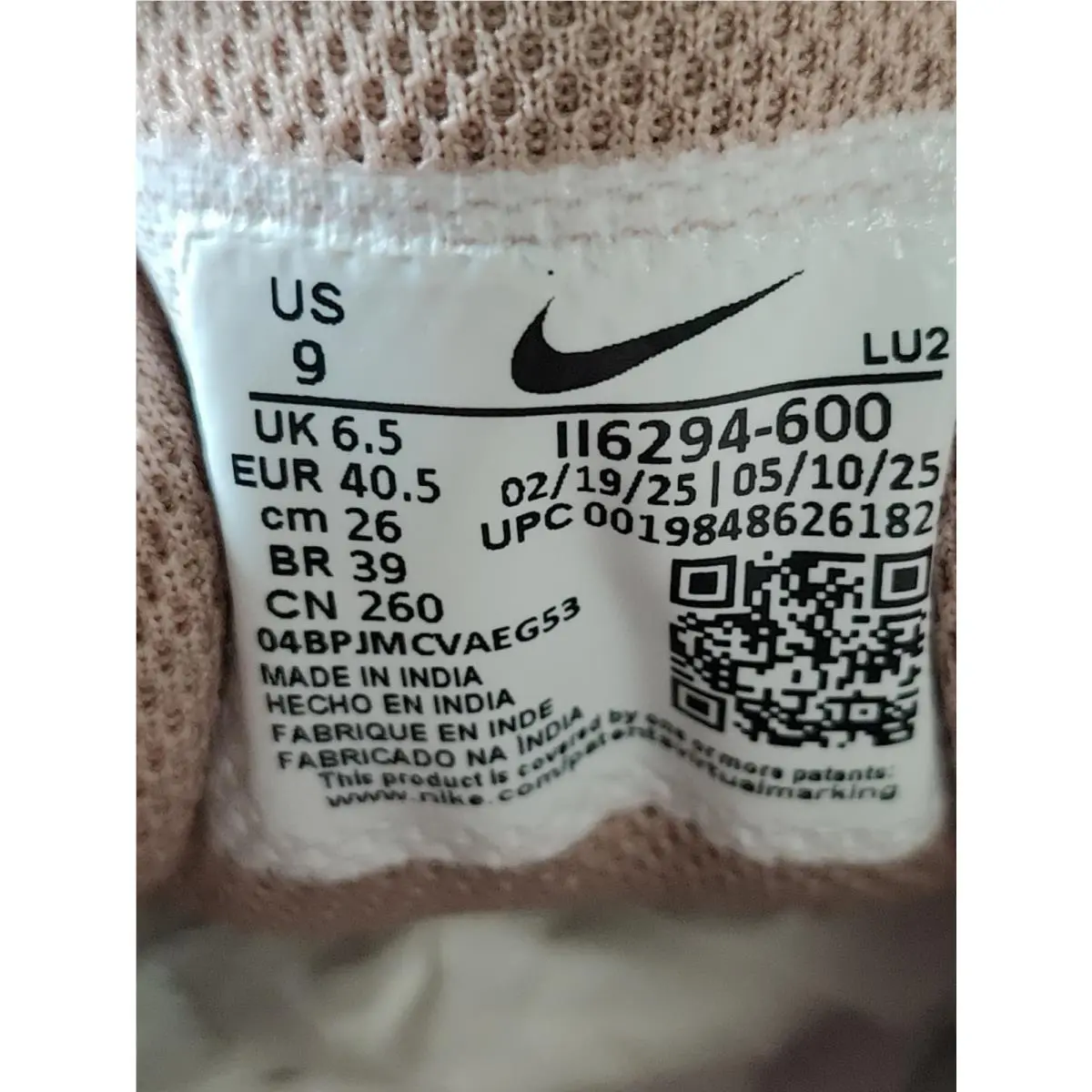 Nike shoes - Nike V5 RNR - RNR - II6294-600 - Pink 5