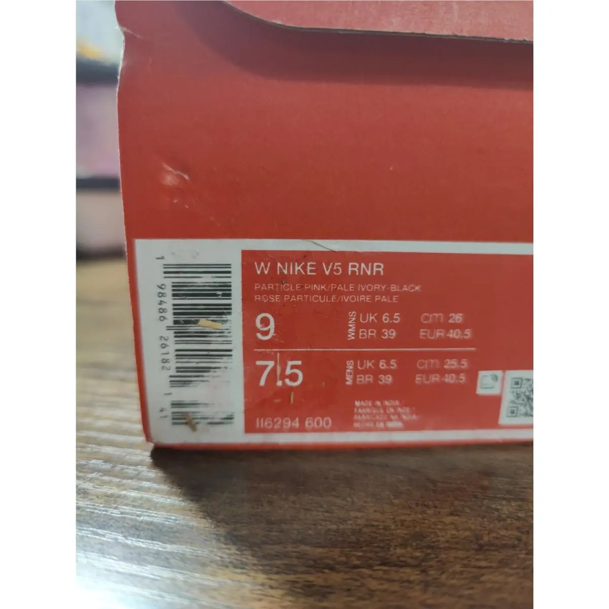 Nike shoes - Nike V5 RNR - RNR - II6294-600 - Pink 6