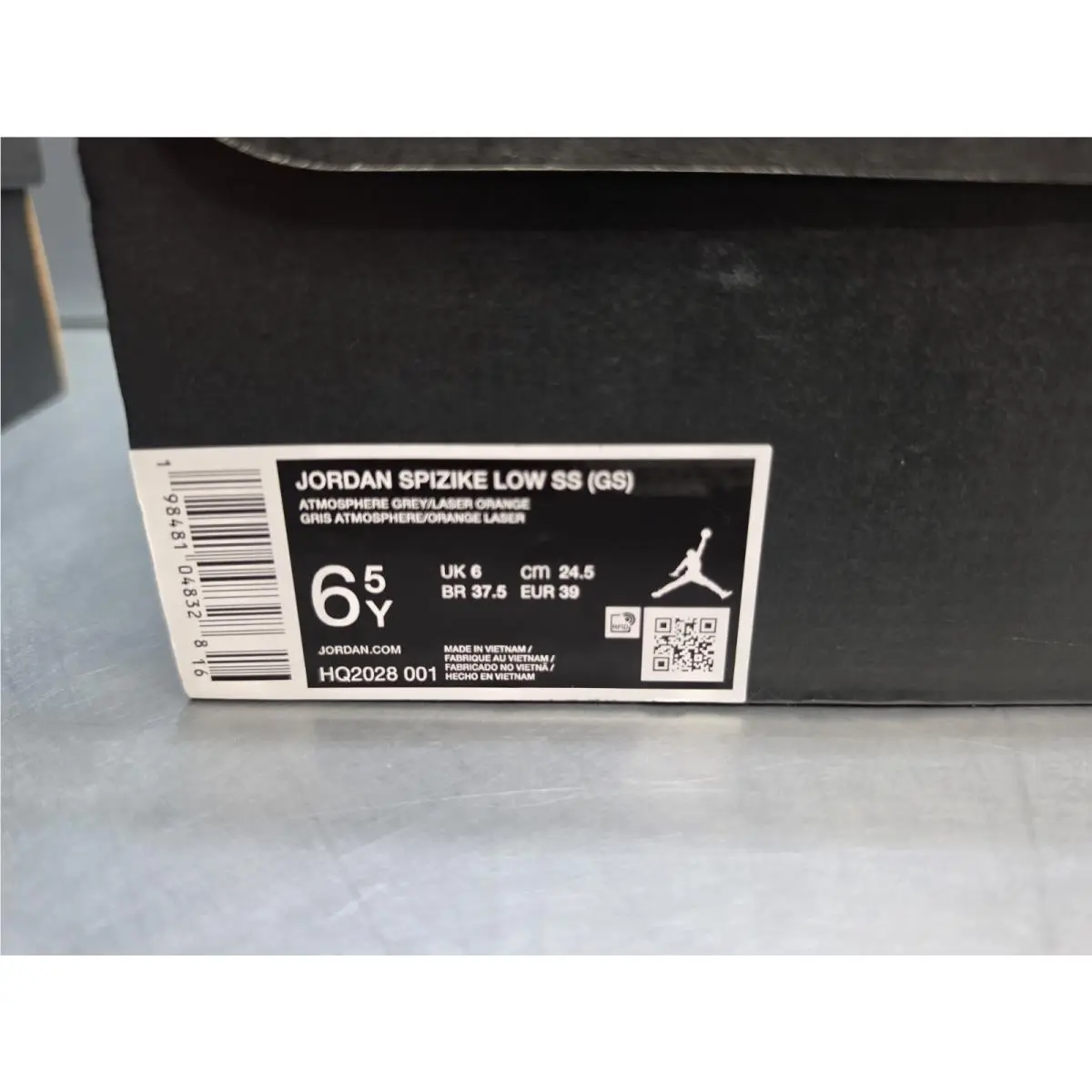 Nike shoes - Jordan Spizike Low Ss Gs - HQ2028-001 - Gray 14