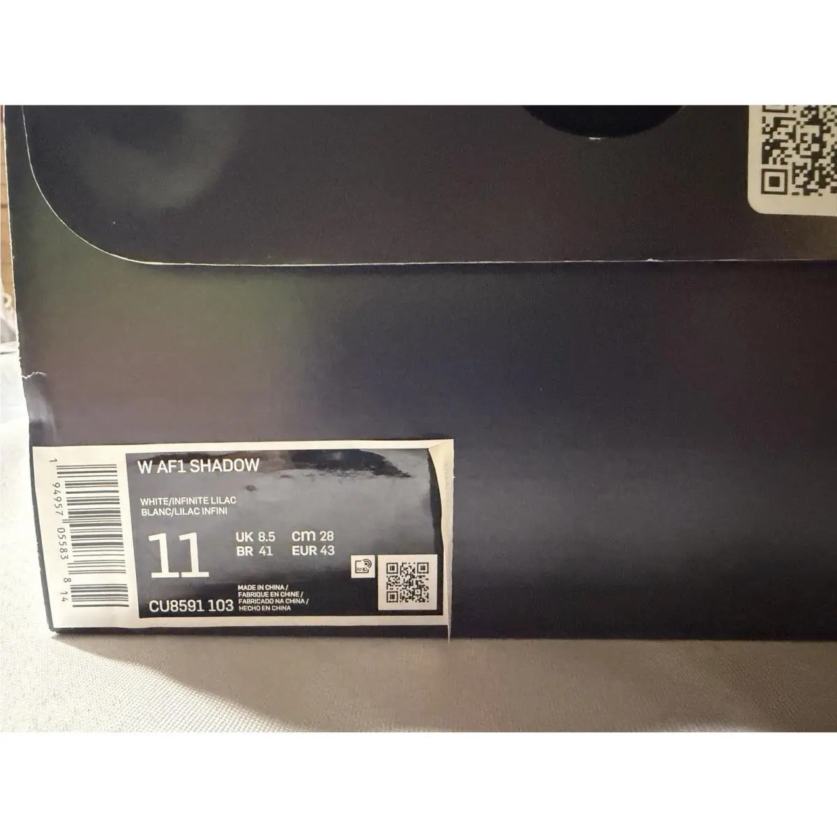 Nike shoes - Nike Air Force 1 - Air Force - CU8591-103 - White (UPC: 0194957055838) 5