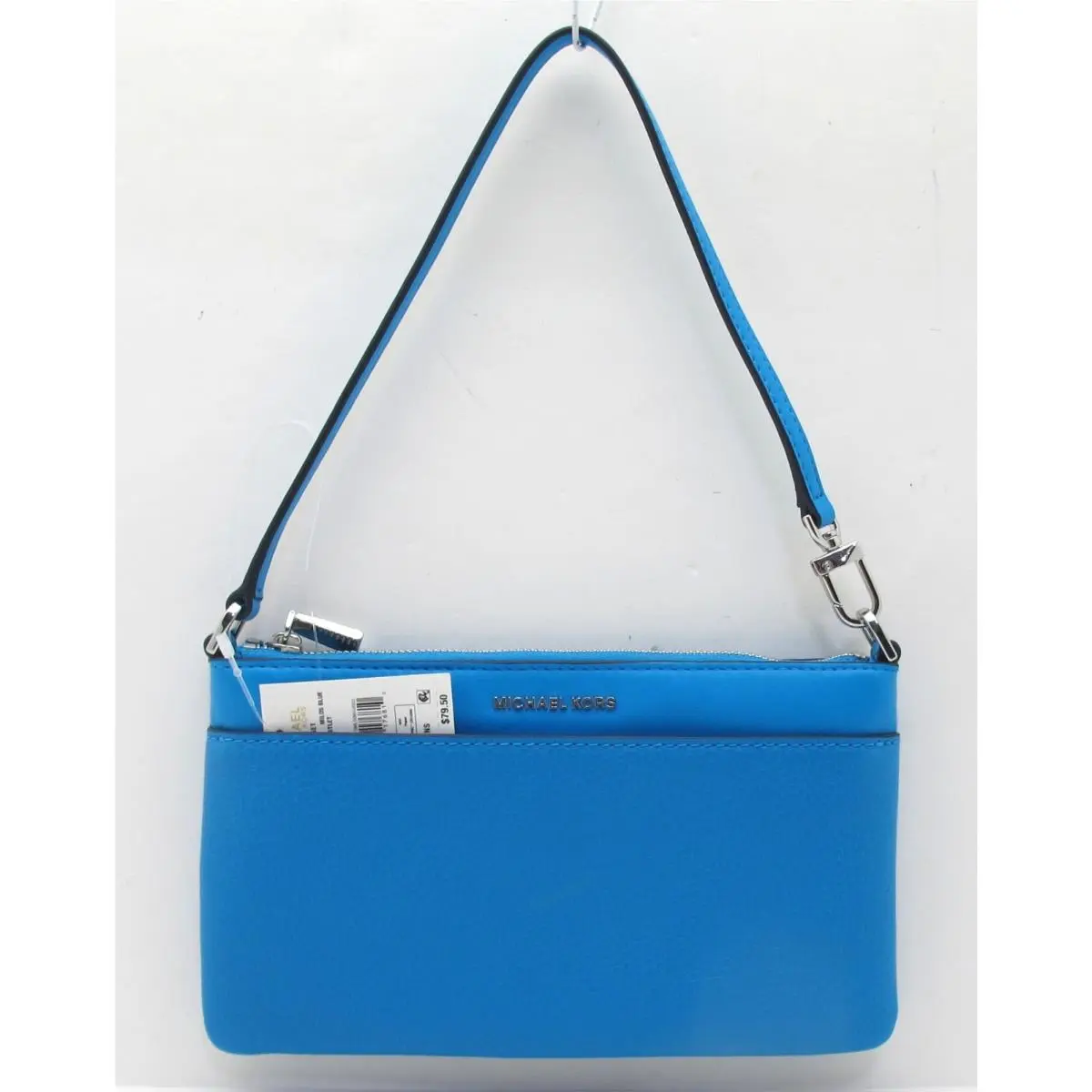 Jet Set Md Top Zip Convert Wristlet Milos Blue/silver by Michael Kors