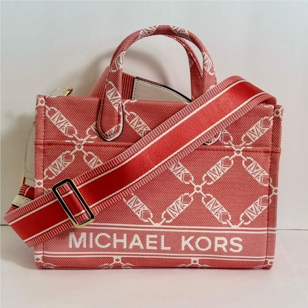 Small East West Messenger Two Way Bag Color Spiced Coral by Michael Kors